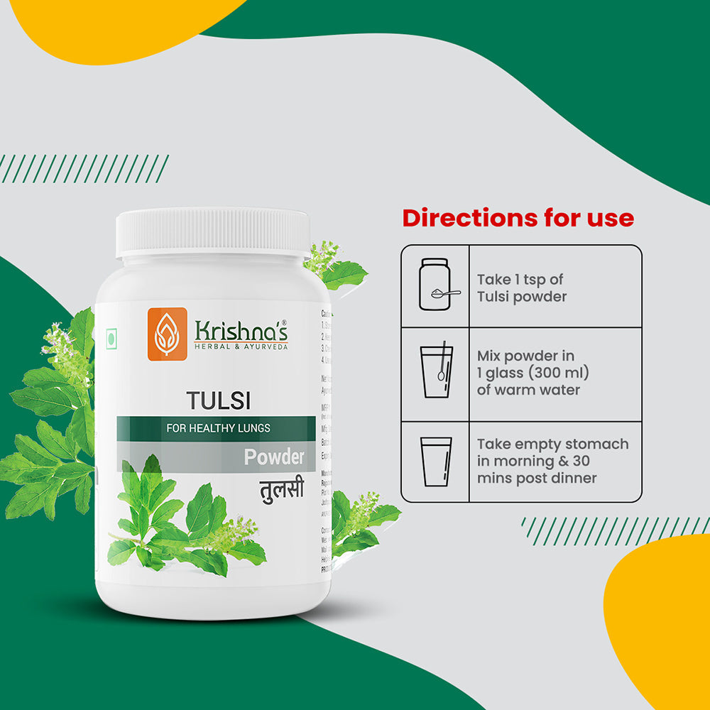 Krishna'S Herbal & Ayurveda Tulsi Powder