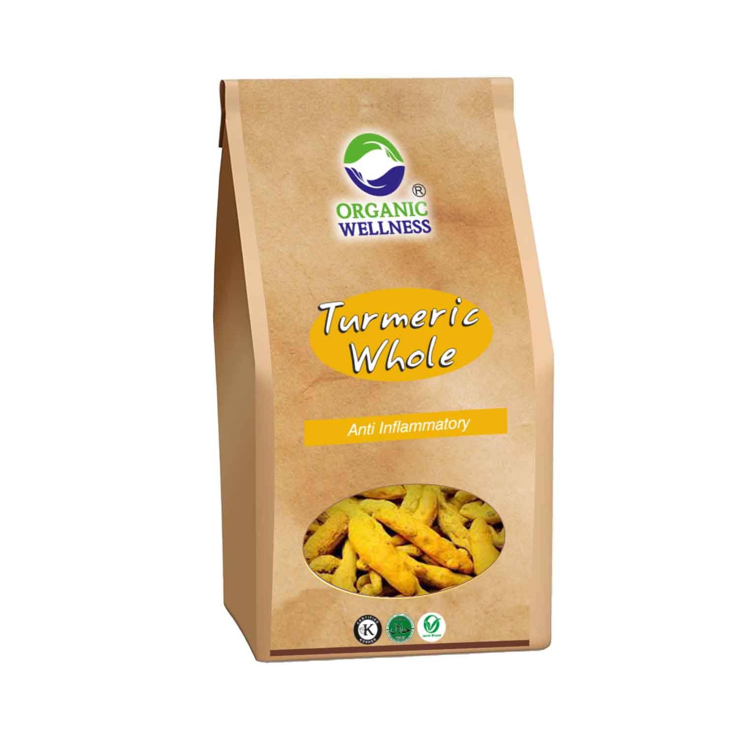 Organic Wellness Turmeric Whole - Distacart