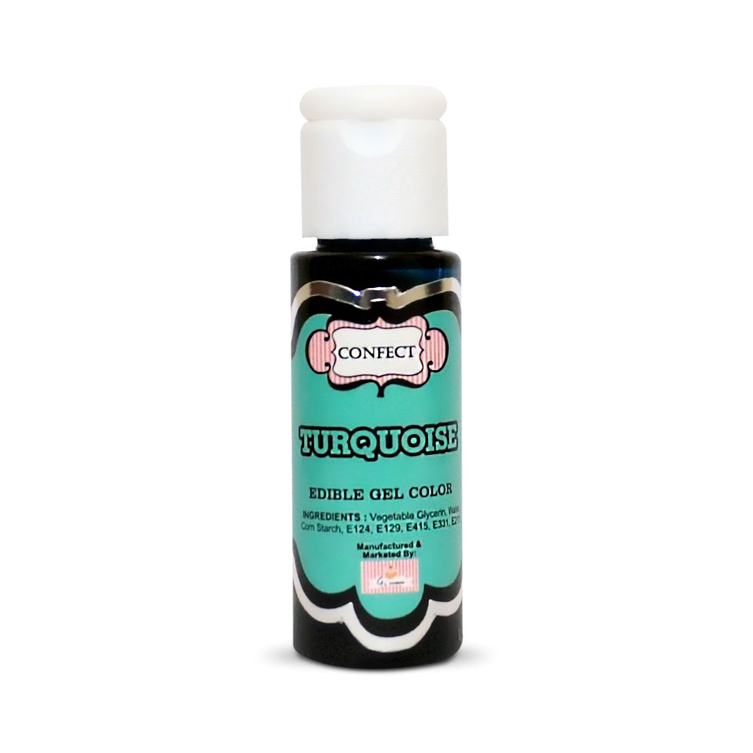 confect turquoise gel color br b 20 gms b