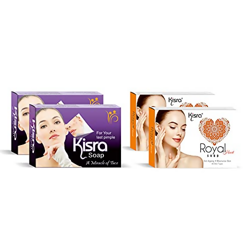 Kisra pimple care soap + Kisra Royal Heart Soap - Distacart