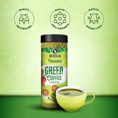 Bevzilla Fatloss Green Coffee Powder - Distacart