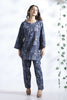 Breathables Abstract Cotton Co-Ord Set – Blue - Dista