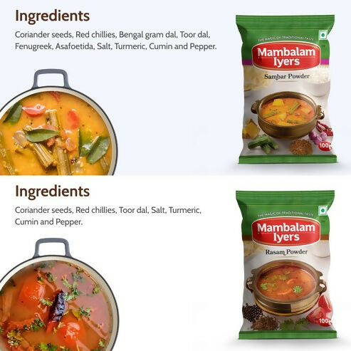 Mambalam Iyers Super Masala Mix & Pickle Mega Pack - Distacart