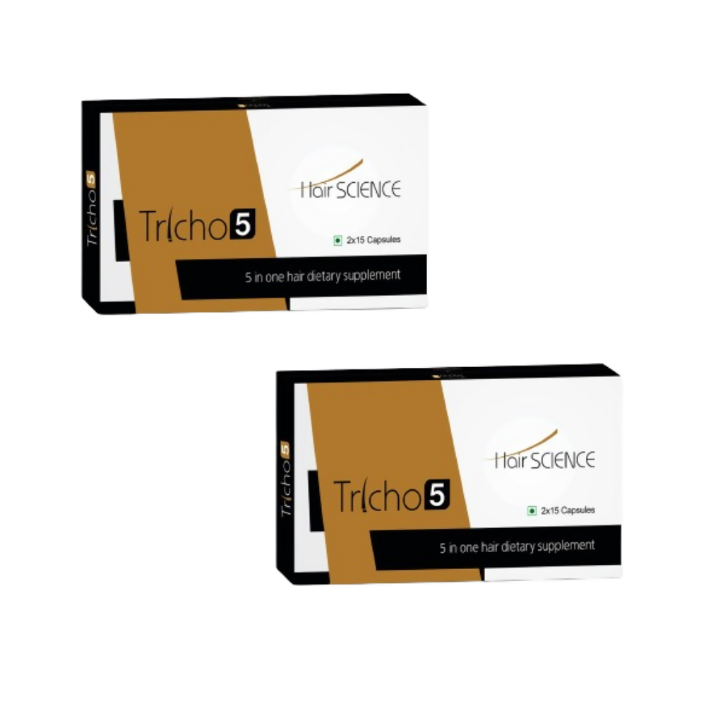 Tricho 5 Hair Regrowth Capsules - Distacart