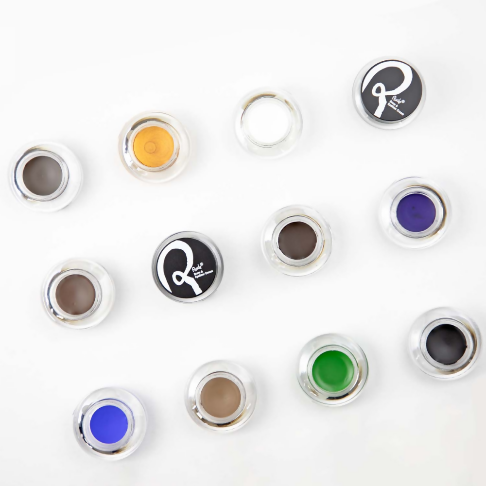 Rude Cosmetics Peep Show Brow & Eyeliner Cream - Hush - Distacart