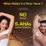 Thumbnail for Chemist At Play UnderArm Roll-On with 5% AHA (Woody Musk Fragrance) - Distacart