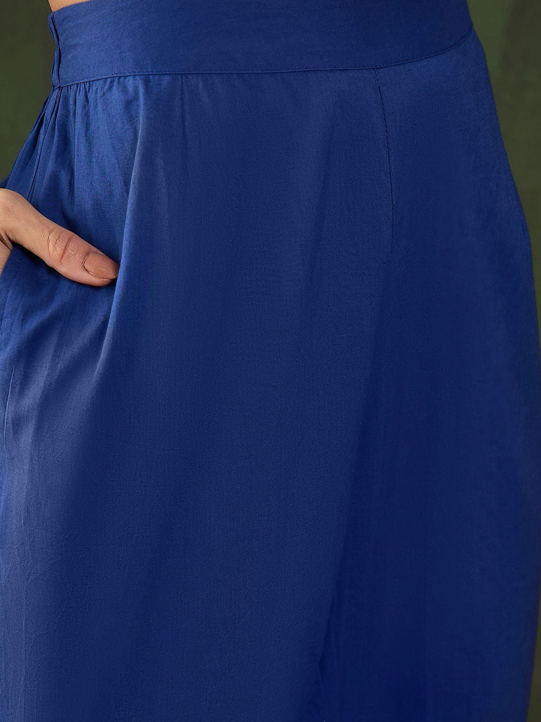 Sangria Printed Kurta, Trouser With Dupatta