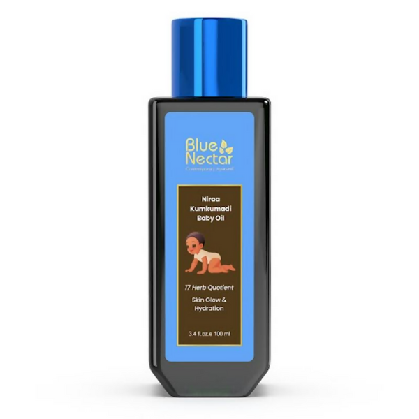 Blue Nectar Baby Oil with Pure Kumkumadi Oil - Distacart