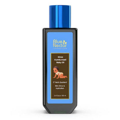Blue Nectar Baby Oil with Pure Kumkumadi Oil - Distacart