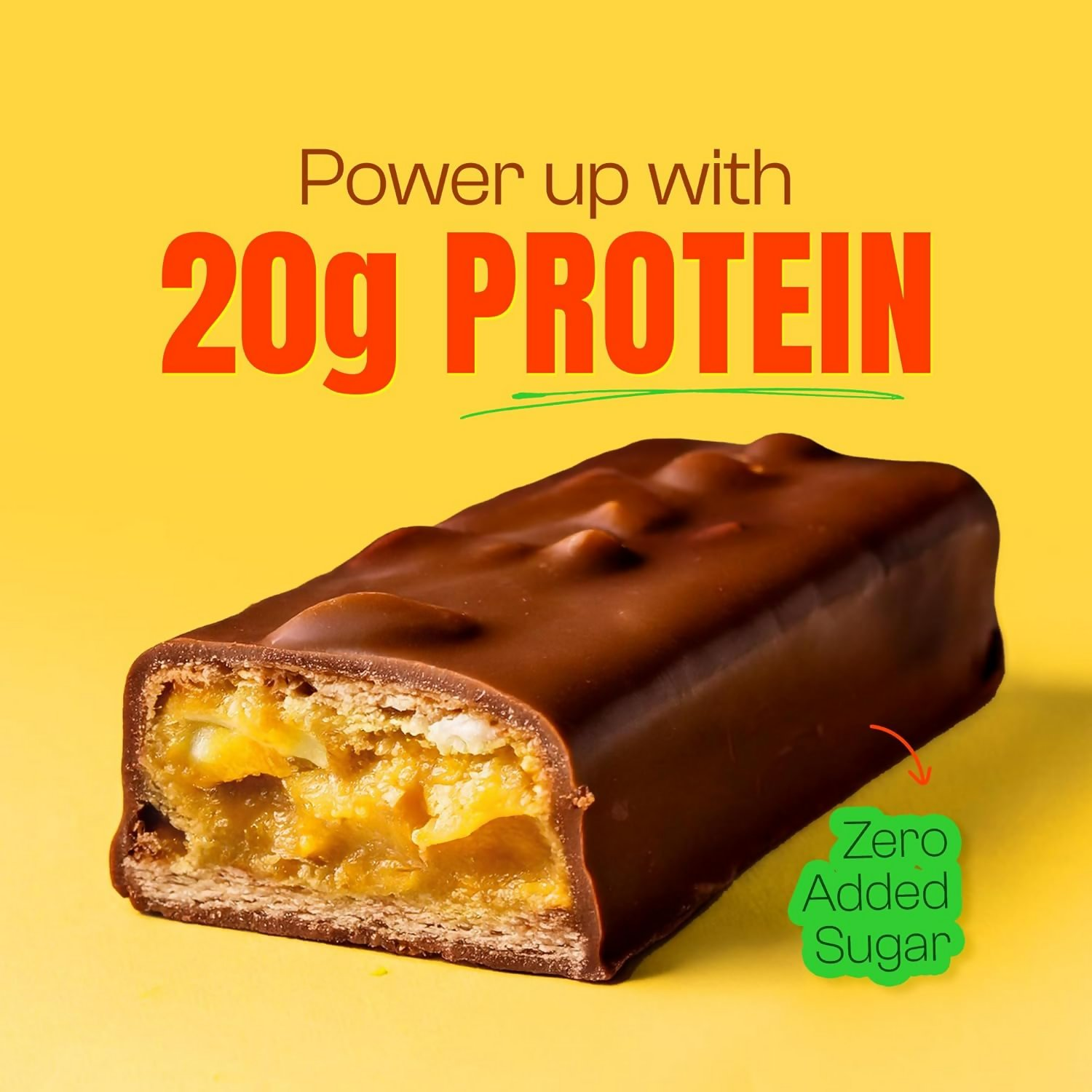 Yoga Bar Power Up Protein Bar, Choco Peanut Butter - Distacart