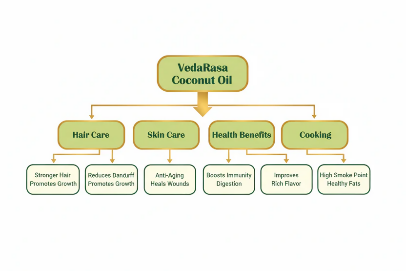 VedaRasa Coconut Oil - Distacart