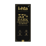 Thumbnail for Organic Mandya 55% Dark chocolate with Almonds - Distacart