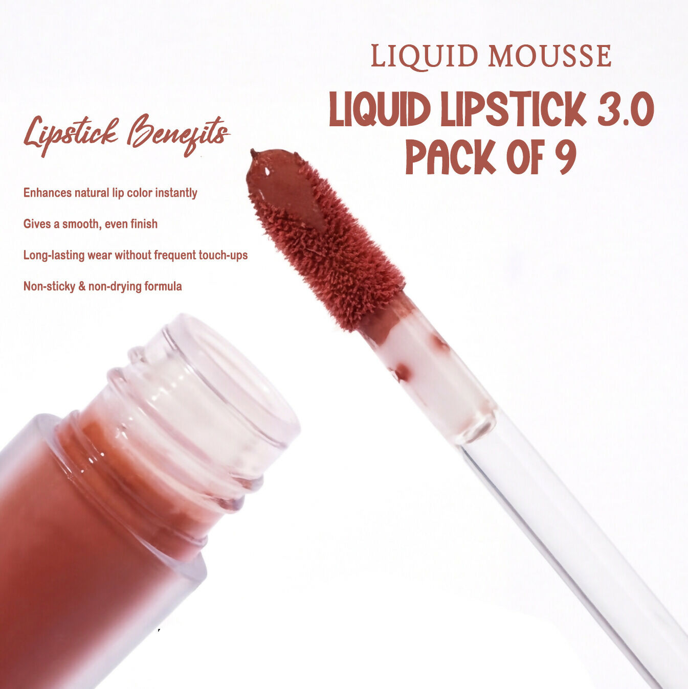 Love Earth Liquid Mousse Lipstick 3.O Matte Finish - Distacart