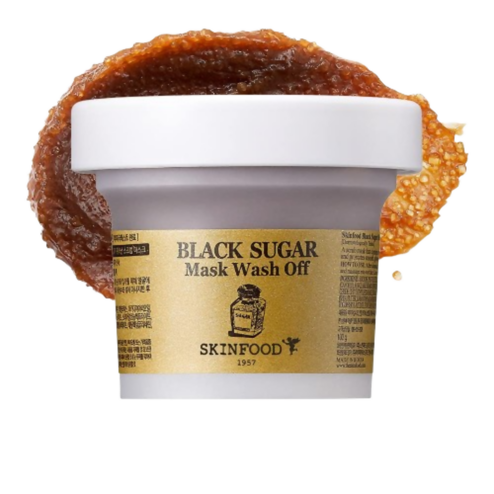 Skin Food Black Sugar Mask Wash Off Exfoliator - Dista