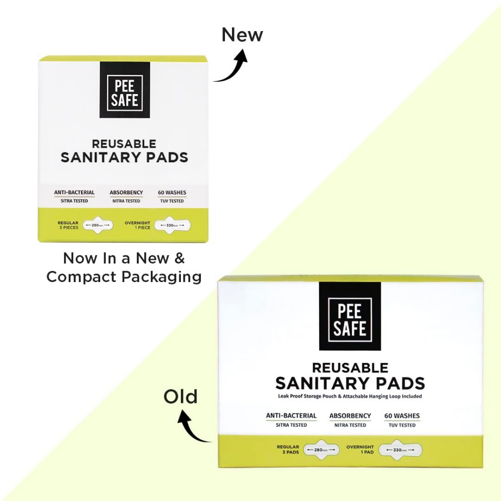 Pee Safe Reusable Sanitary Pads - Dista