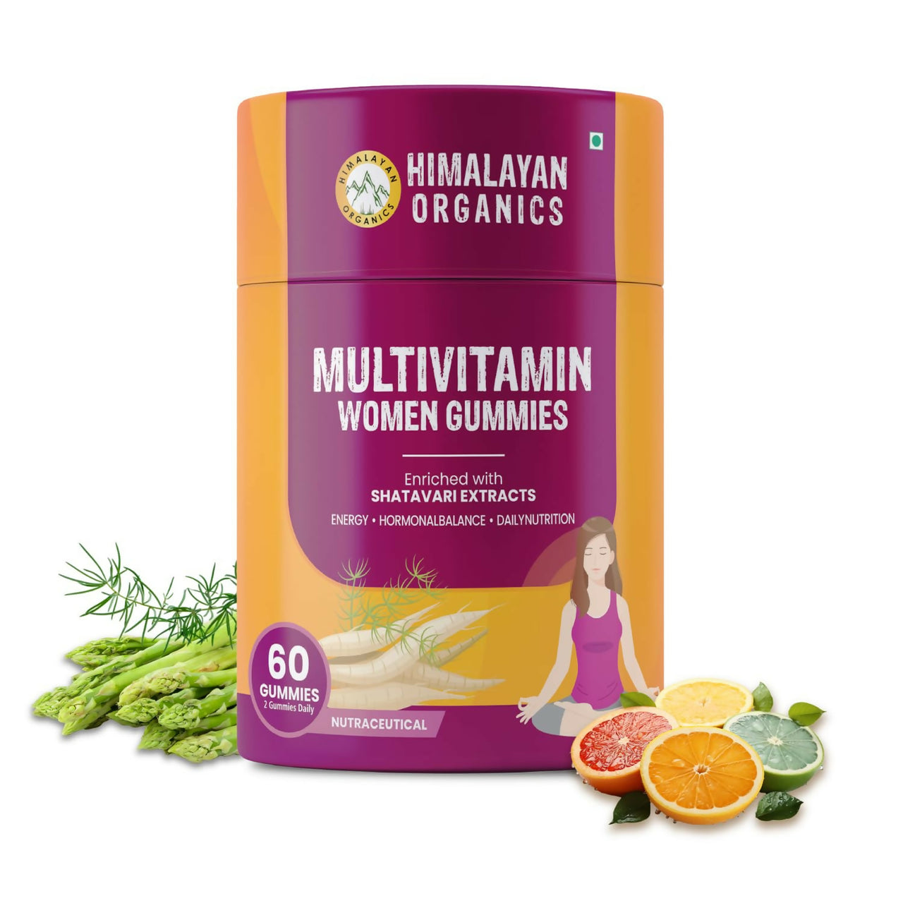 Himalayan Organics Multivitamin Women Gummies - Distacart