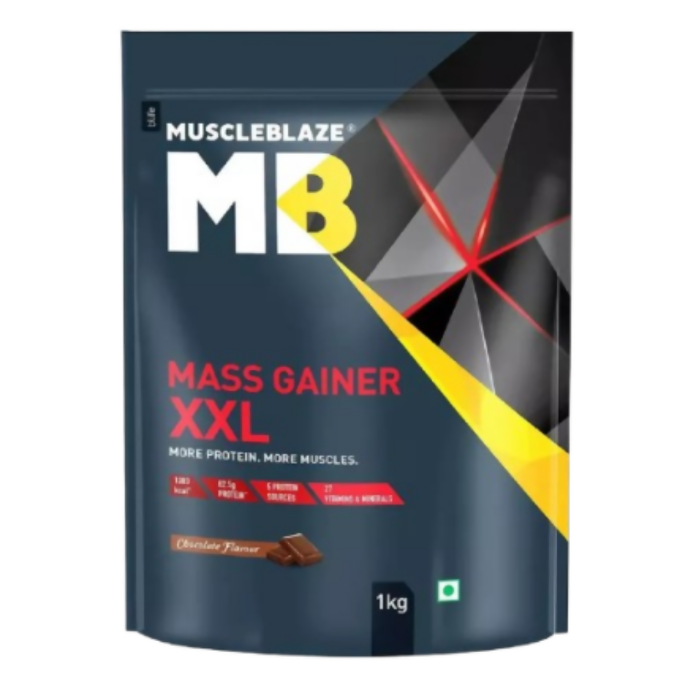MuscleBlaze Mass Gainer XXL Chocolate - Distacart