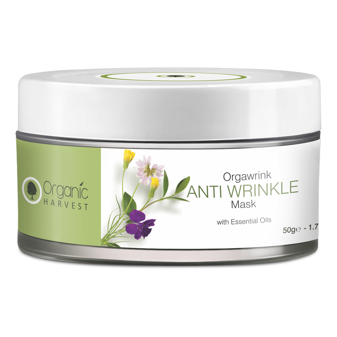Organic Harvest Orgawrink Anti Wrinkle Mask With Essential Oils - Distacart