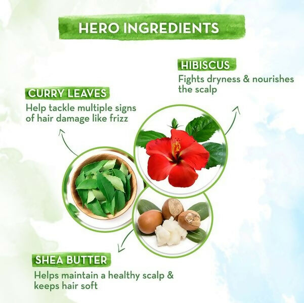 Mamaearth Hibiscus Damage Repair Conditioner With Hibiscus & Curry Leaves - Distacart