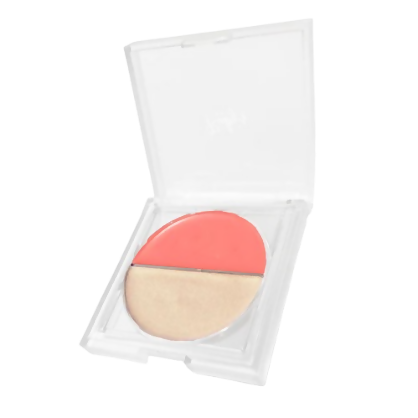 Ruby's Organics Crème Duo (Blush + Highlighter) - Peach + Aura - Distacart