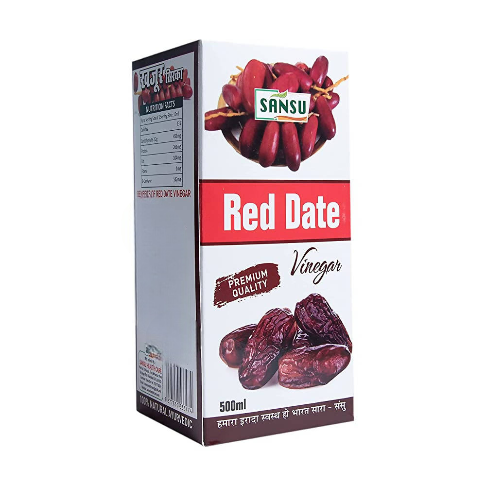 Sansu Red Date Vinegar (Khajoor) - Distacart