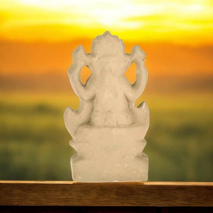 Saudeep India 6 Inch Mitti Ganesh Idol - Dista