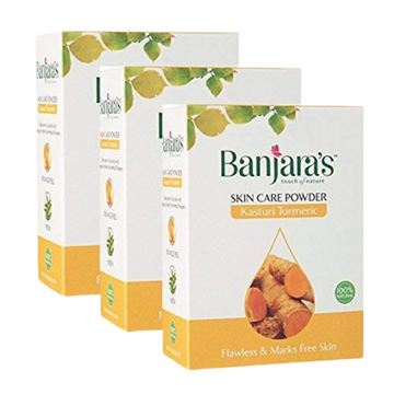 Banjara's Kasturi Turmeric Skin Care Powder - Distacart