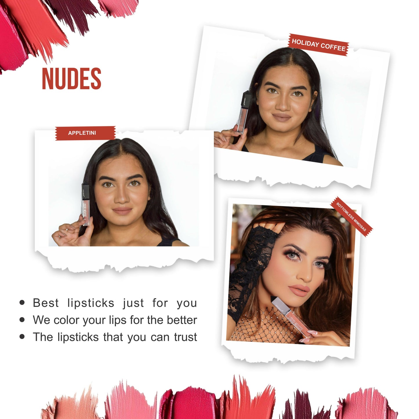 Love Earth Liquid Mousse Matte Lipstick - Nudes - Distacart
