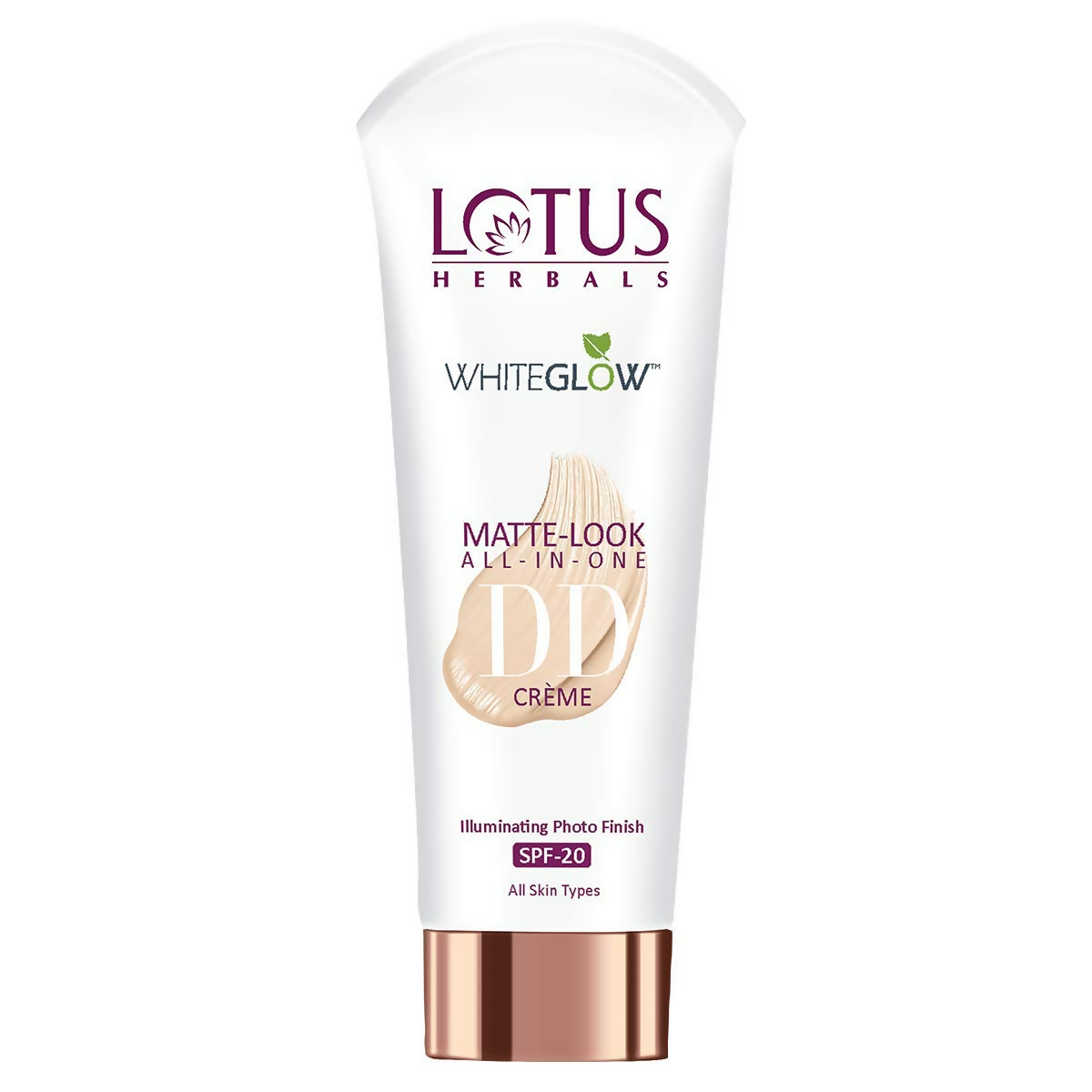 Lotus Herbals Whiteglow Matte Cream Look All In One DD Crame Spf 20 - Distacart