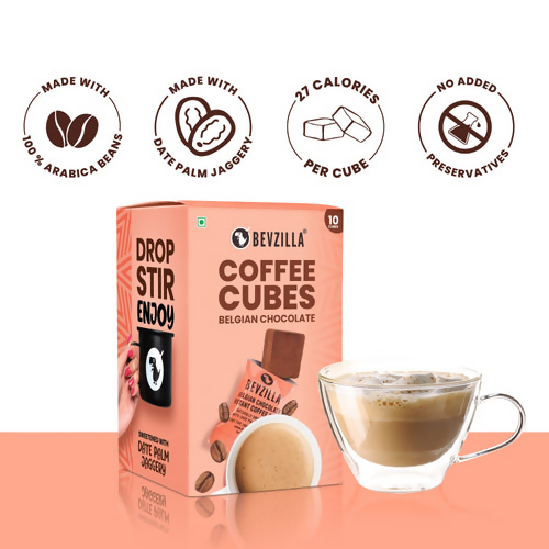 Bevzilla Chocolate & Mocha + Belgian Chocolate Coffee Cubes