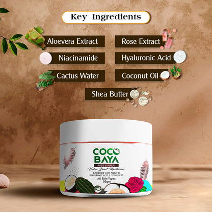 Cocobaya Rose & Malai Moisturizer - Distacart