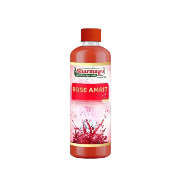 Sharmayu Ayurveda Rose Amrit Sharbat - Dista