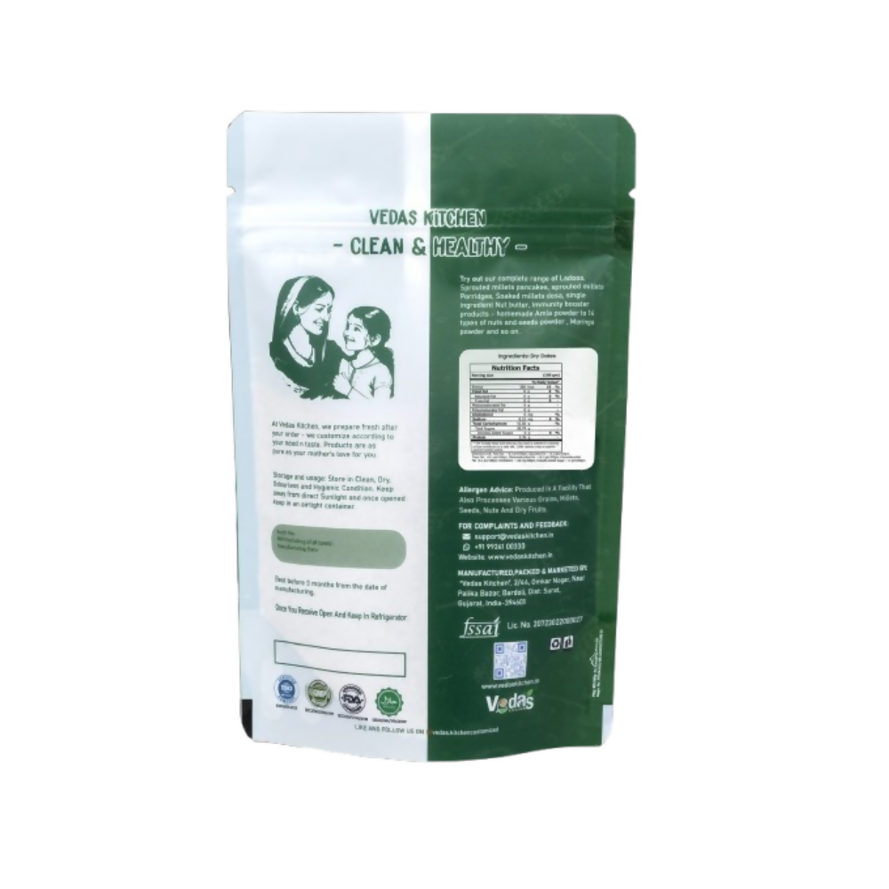 Vedas Kitchen Dates Powder - Dista