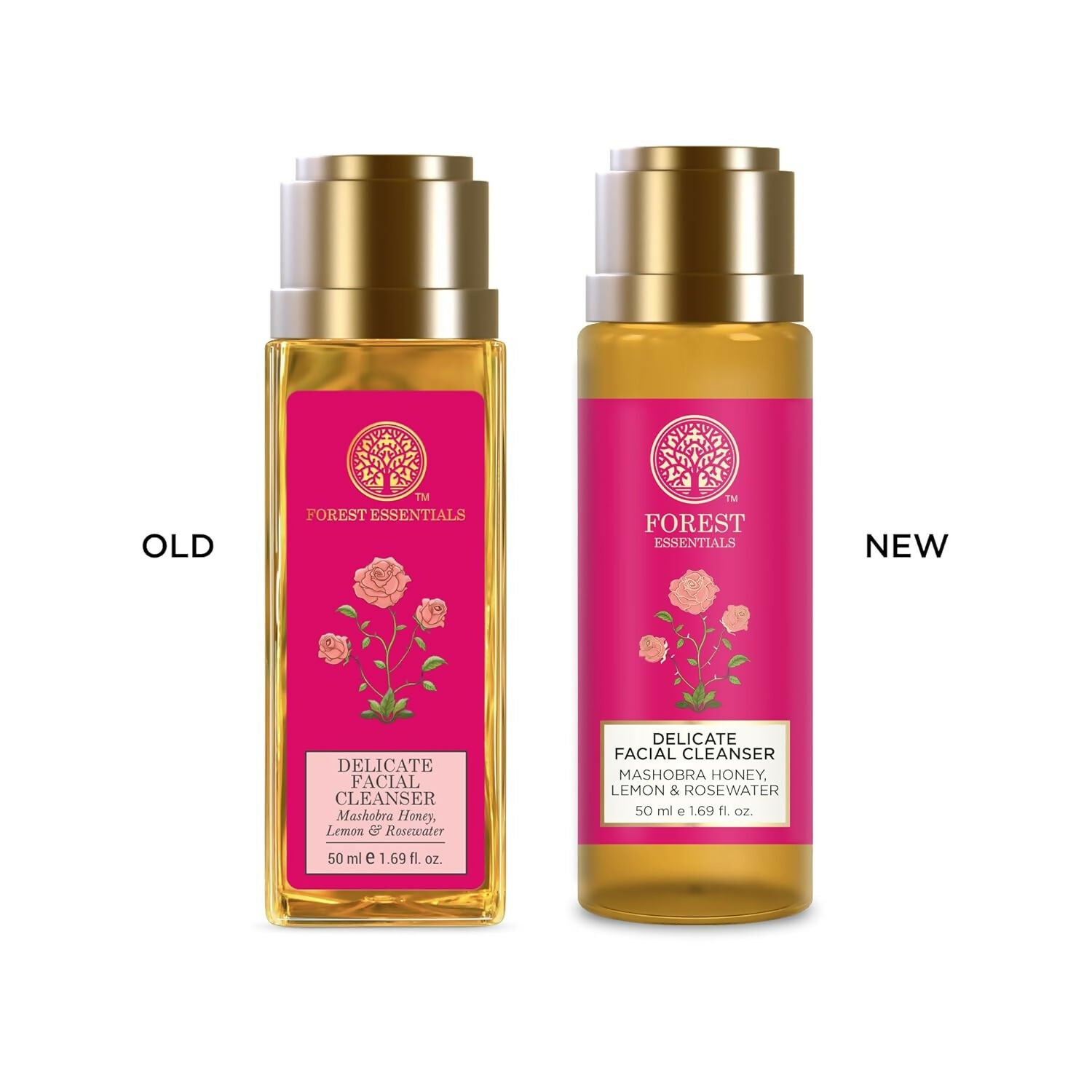 Forest Essentials Delicate Facial Cleanser - Honey, Lemon & Rosewater - Distacart