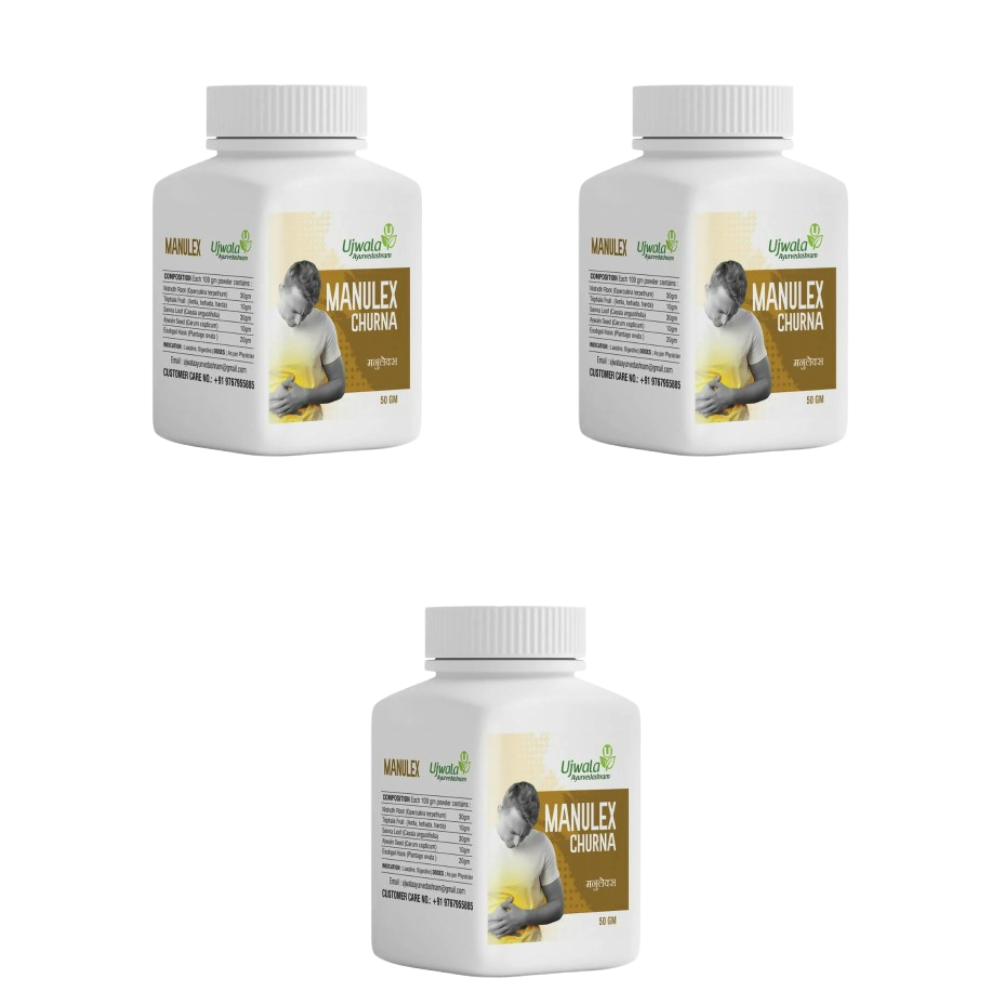 Ujwala Ayurvedashram Manulex Churna - Distacart