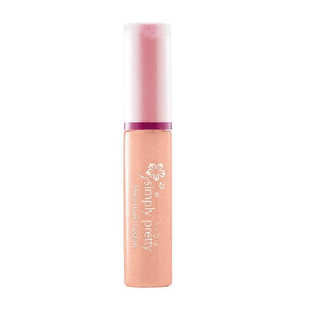 Avon Simply Pretty Shiny Liquid Lipgloss - Strawberry Shine - Distacart
