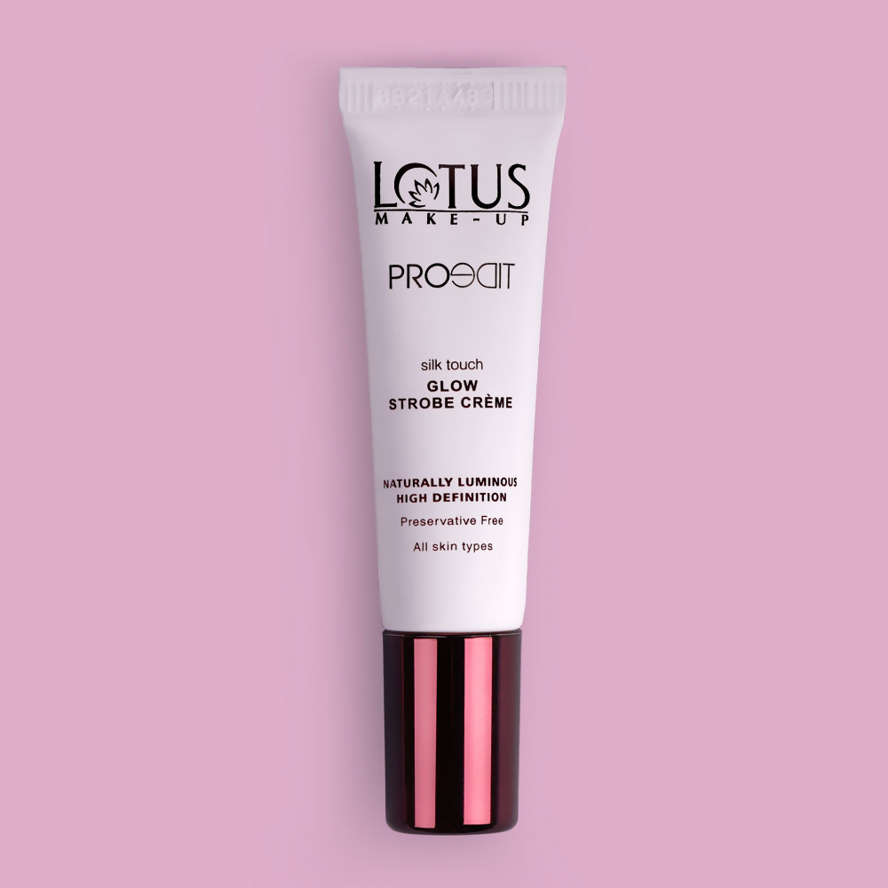 Lotus Make Up Proedit Silk Touch Glow Strobe Creme - Gold - Distacart