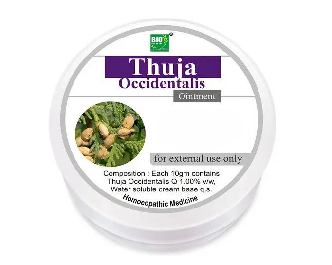 Bio India Homeopathy Thuja Occidentalis Ointment - Distacart