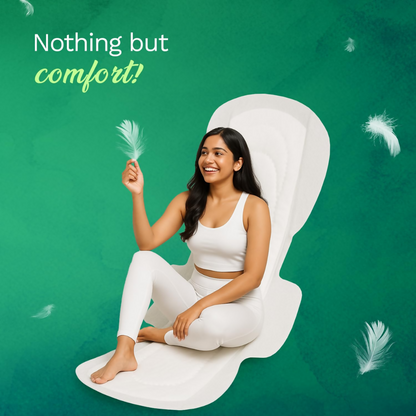Pee Safe Comfort Ultra Thin Sanitary Pads For Women - XXL - Dista