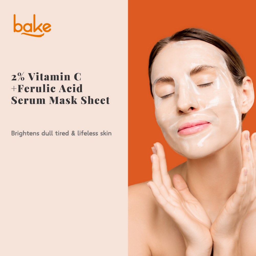 Bake 2% Vitamin C + Ferulic Acid Serum Sheet Mask