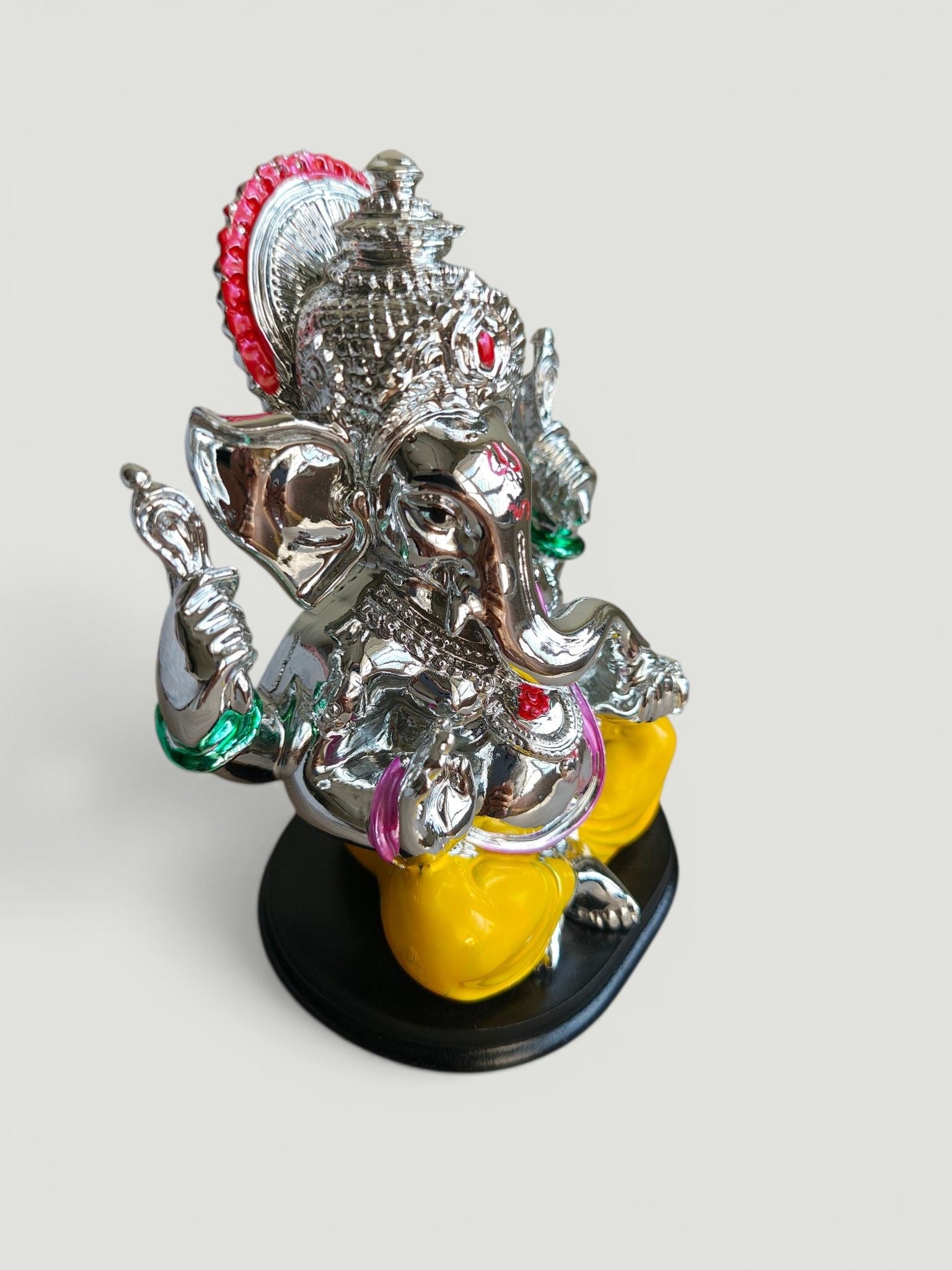 Sun Mun Decors Chrome Ganesha