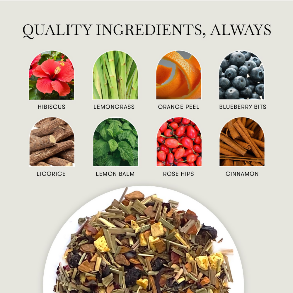 Luxmi Estates Blueberry Super Herbal Infusion - Dista