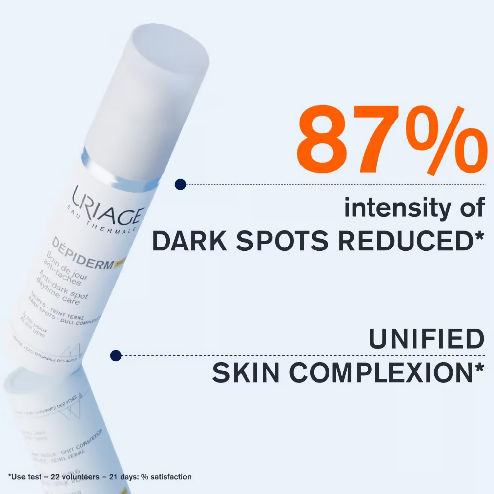 Uriage Depiderm Anti-Dark Spot Day Face Cream SPF 50+ Vitamin C - Distacart