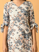 Thumbnail for Myshka Women's White A-Line Party Dress - Distacart
