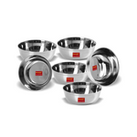 Thumbnail for Sumeet Stainless Steel Solid Bowl Set - Dista