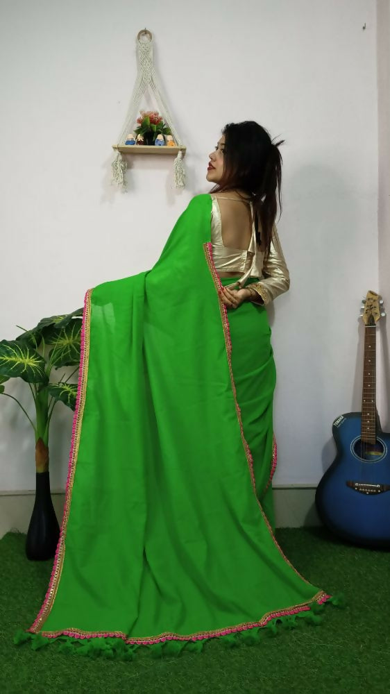 ECKCHTHAANZARISAREE Parrot Green  (4)