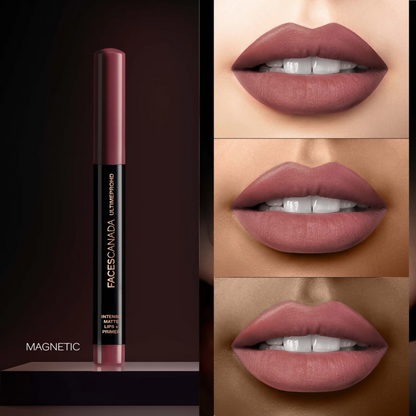Faces Canada Ultime Pro HD Intense Matte Lips + Primer - Magnetic 02 - Distacart