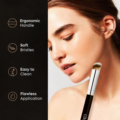 Gleva Angle Flat Small Concealer Brush - Distacart