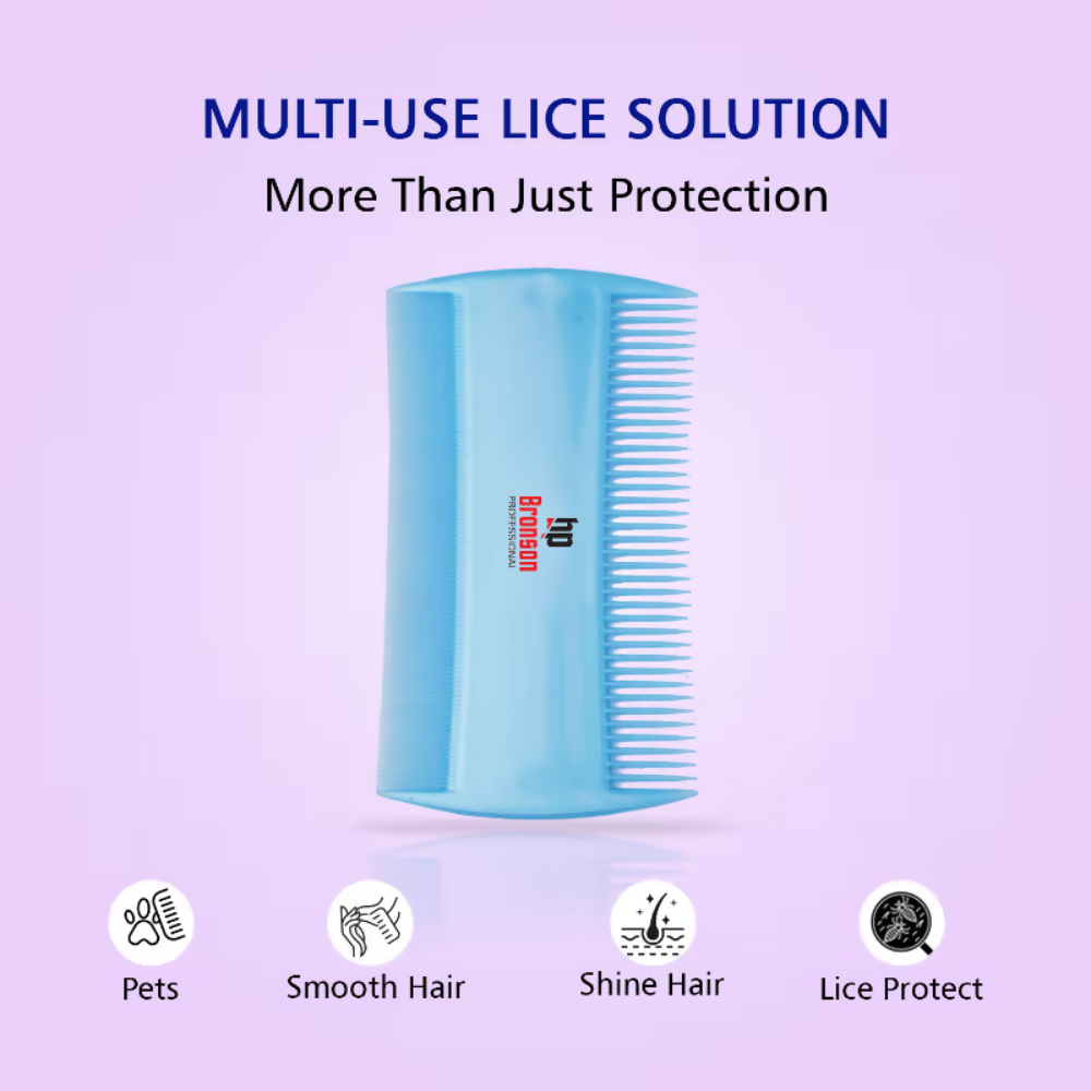 Bronson Professional Lice And Nits Removal Comb Big Size - Dista