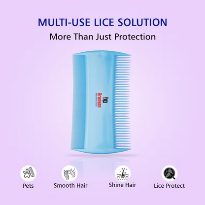 Bronson Professional Lice And Nits Removal Comb Big Size - Dista